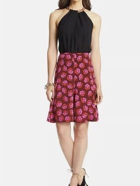 Diane von Furstenberg Rosalita Silk Mini Skirt - Size 0